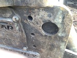 Chassis with Grapple Arm Pins and Bushings