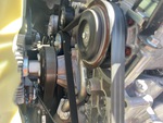 Motor with Cooling System Leaks