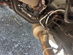 Motor with Diesel Particulate Filter