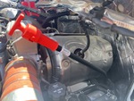 Motor with Exhaust System