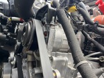 Motor with A/C Compressor