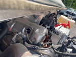 Motor with Exhaust System