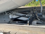 Chassis with Concrete Pump Cylinders