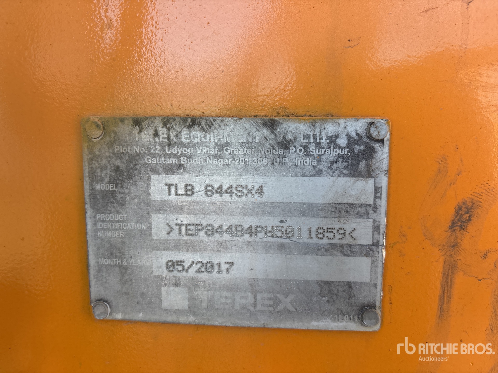 2017 Terex TLB 844 SX4