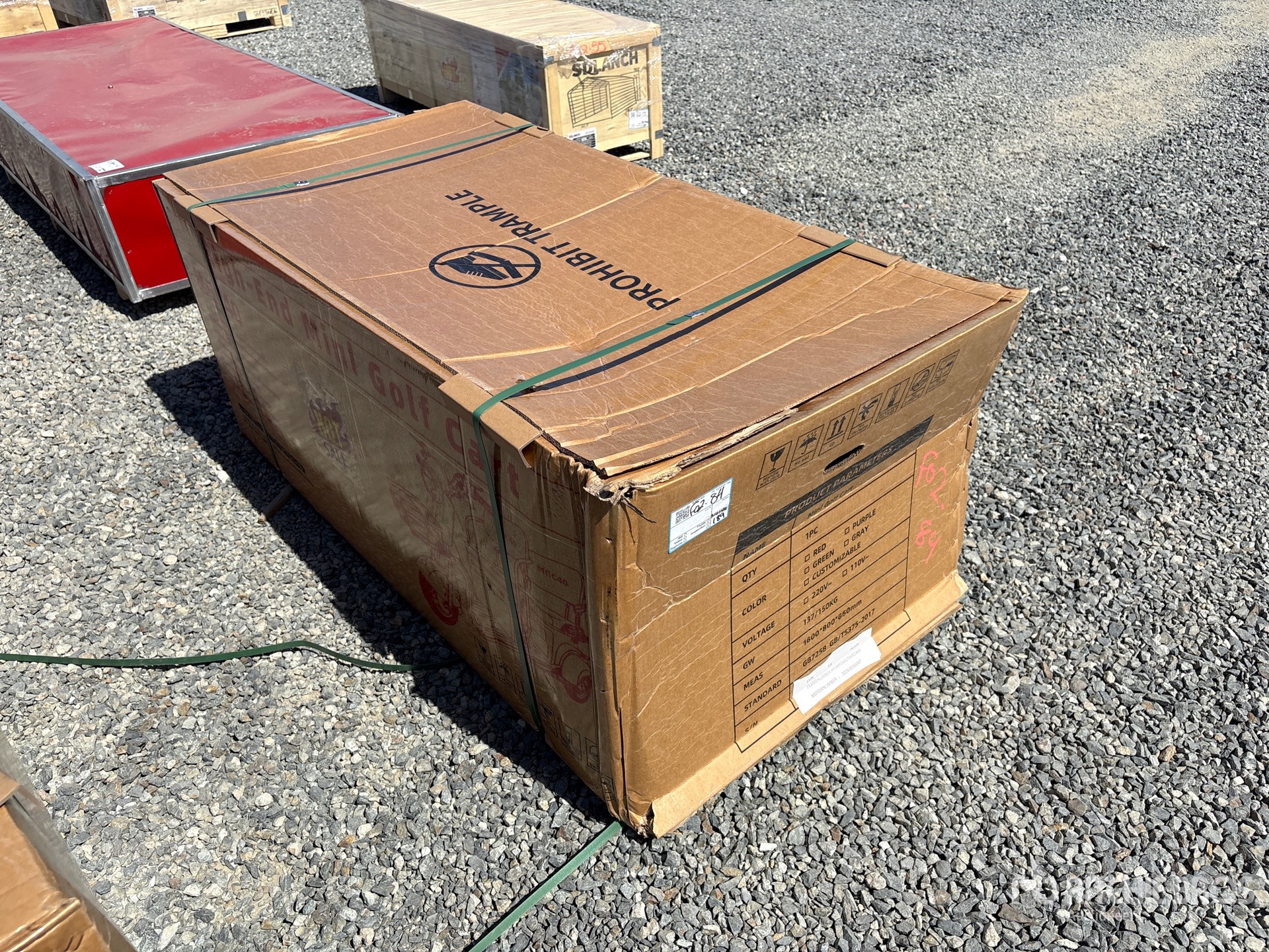 General Appearance with Picture, Left Rear Corner