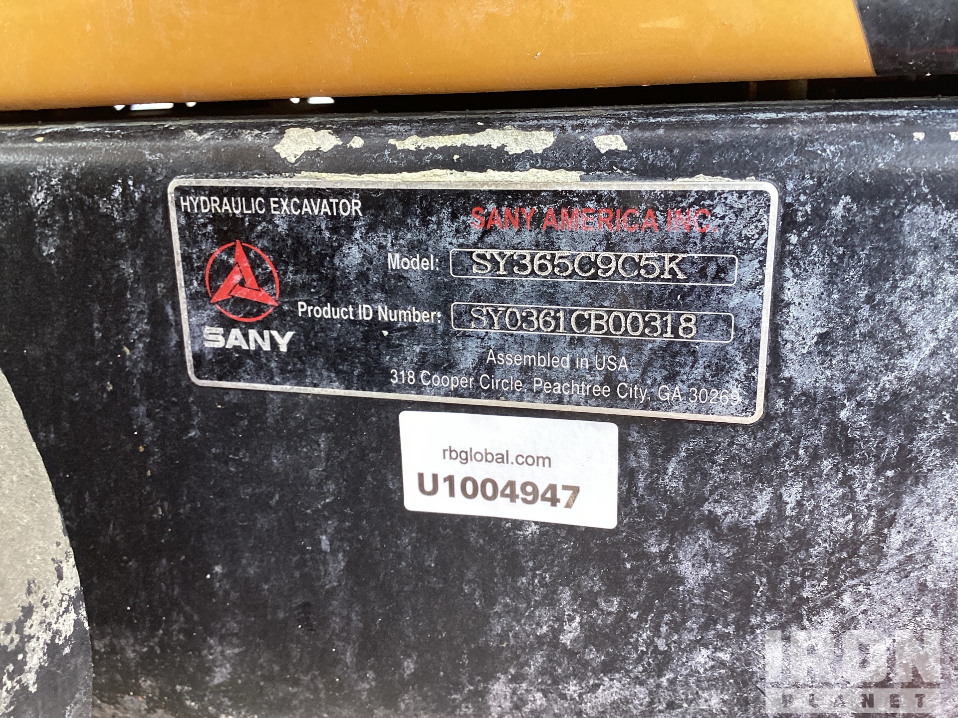 2021 Sany SY365C9C5K