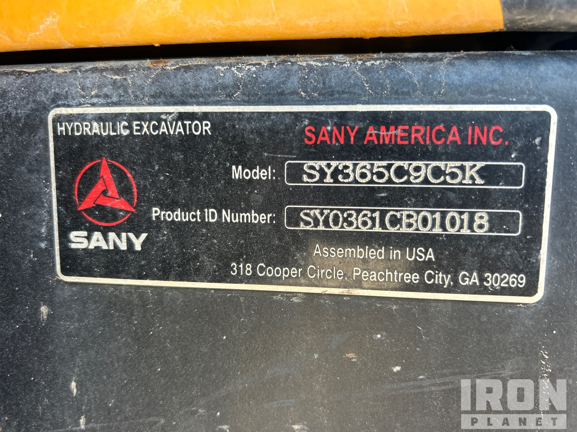 2021 Sany SY365C9C5K