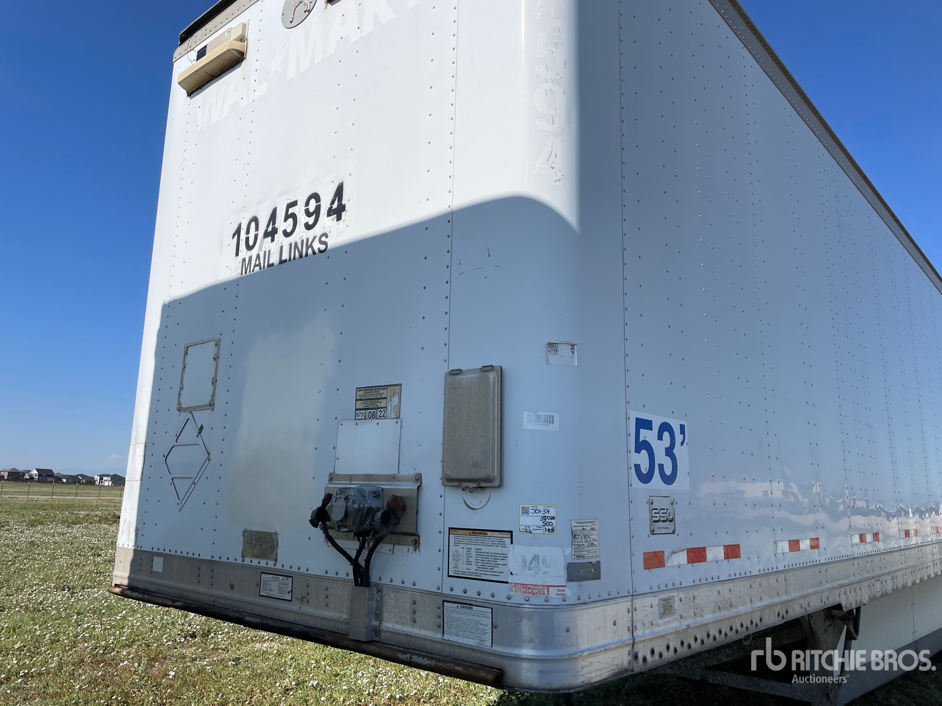 2005 Great Dane 53 ft x 102 in Sliding T/A