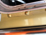 General Appearance with Frame Stamp Serial Number/VIN Photo