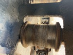 Undercarriage with Left Track Rollers