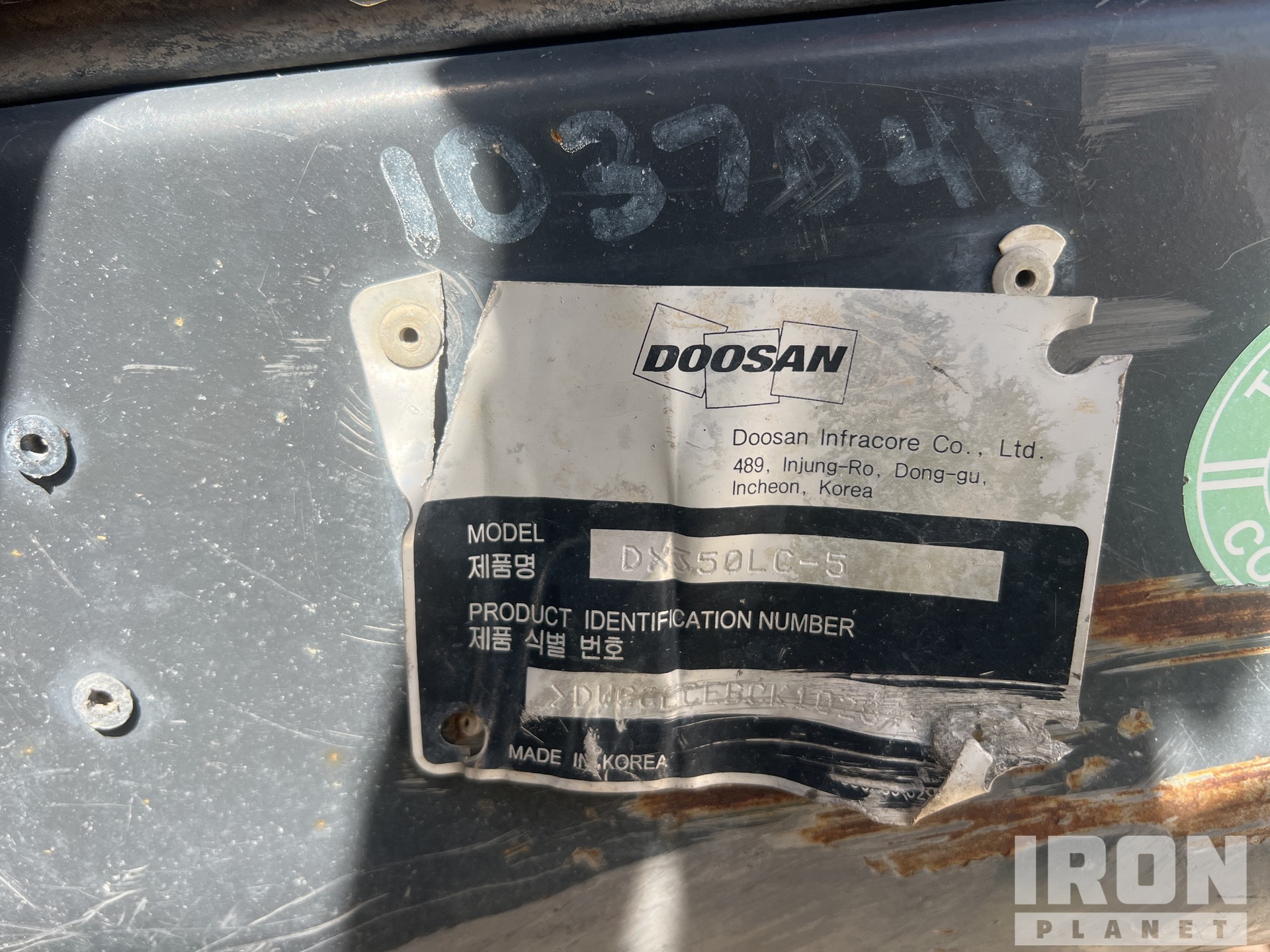 2021 Doosan DX350LC-5