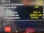General Appearance with Hour Meter / Odometer