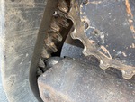 Undercarriage with Rubber Belt Drive Lugs