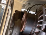 Engine with A/C Compressor