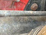 General Appearance with Frame Stamp Serial Number/VIN Photo