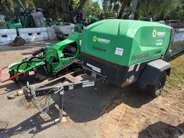 2018 Doosan C185WD0-T4F 185 cfm Mobile Air Compressor 2018 Doosan C185WD0-T4F 185 cfm Mobile Air Compressor