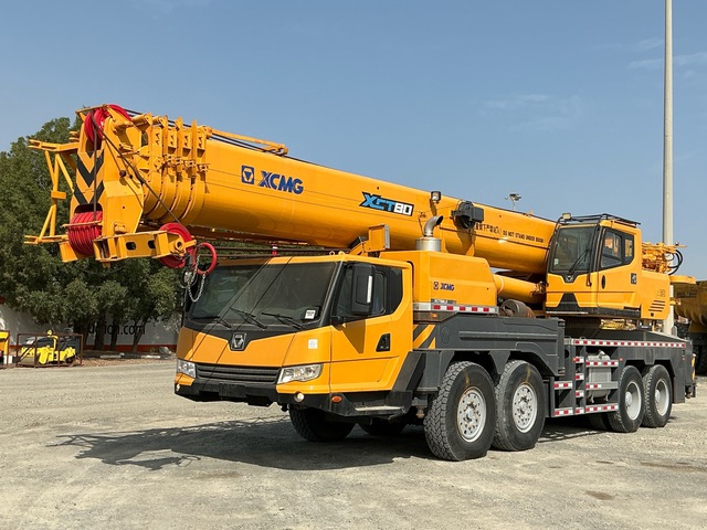 2021 XCMG XCT80L5 80 ton 8x4x4 Hydraulic Truck Crane