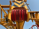 Crane Superstructure with Sheaves