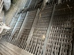 Threshing/Cleaning with Shaker Shoe Frame and Drive