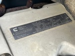 Engine with Emission Label