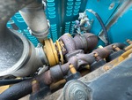 Engine with Exhaust System