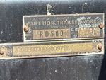 Trailer Details with Trailer S/N Photo
