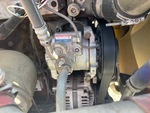 Engine with A/C Compressor