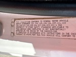 General Appearance with Motor Vehicle Safety Standards Label