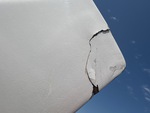 General Appearance with Sheet Metal (fiberglass) Condition
