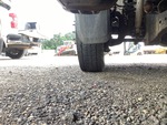 Underbody with Left Steer Tire