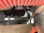 Engine with A/C Compressor