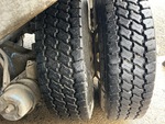 Underbody with Left Front Drive Tires