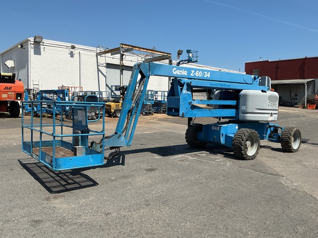 2011 Genie Z-60/34 4WD Diesel Articulating Boom Lift 2011 Genie Z-60/34 4WD Diesel Articulating Boom Lift