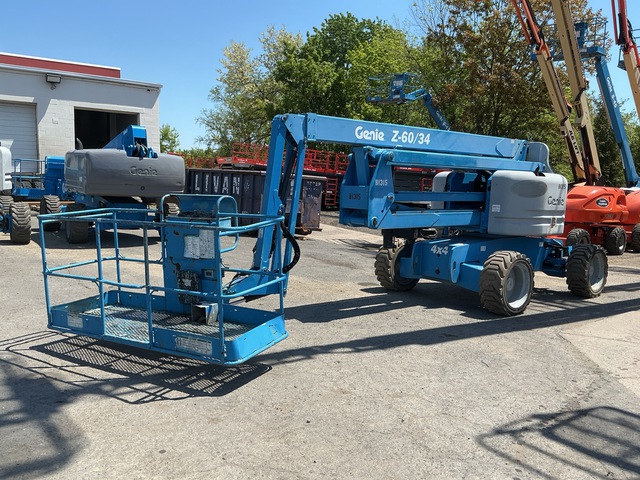 2014 Genie Z-60/34 4WD Diesel Articulating Boom Lift 2014 Genie Z-60/34 4WD Diesel Articulating Boom Lift