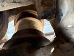Undercarriage with Left Track Rollers