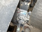 Engine with A/C Compressor