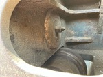 Undercarriage with Left Track Tensioner