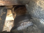 Undercarriage with Left Track Rollers
