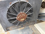 Engine with A/C Compressor