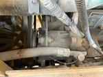 Engine with A/C Compressor