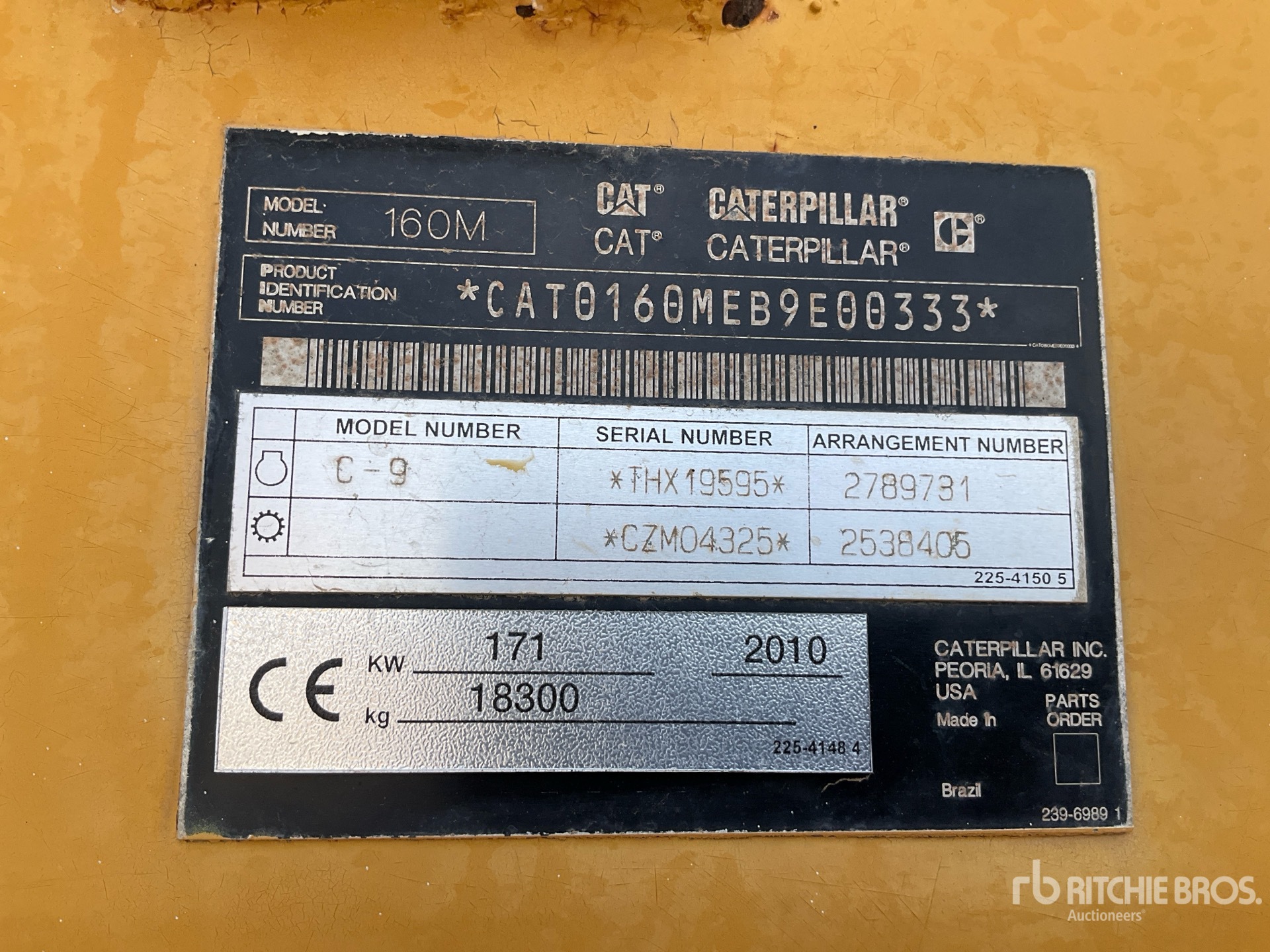 2010 Caterpillar 160M