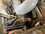 Engine with A/C Compressor