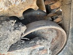 Undercarriage with Rear idler wear