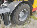 Underbody with Right Rear Drive Tires