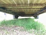 Trailer Chassis with Frame Rails/ Main Beams Condition