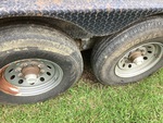 Trailer Chassis with Tire Condition