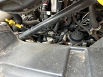 Engine with Air Compressor