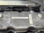 Engine with Emission Label