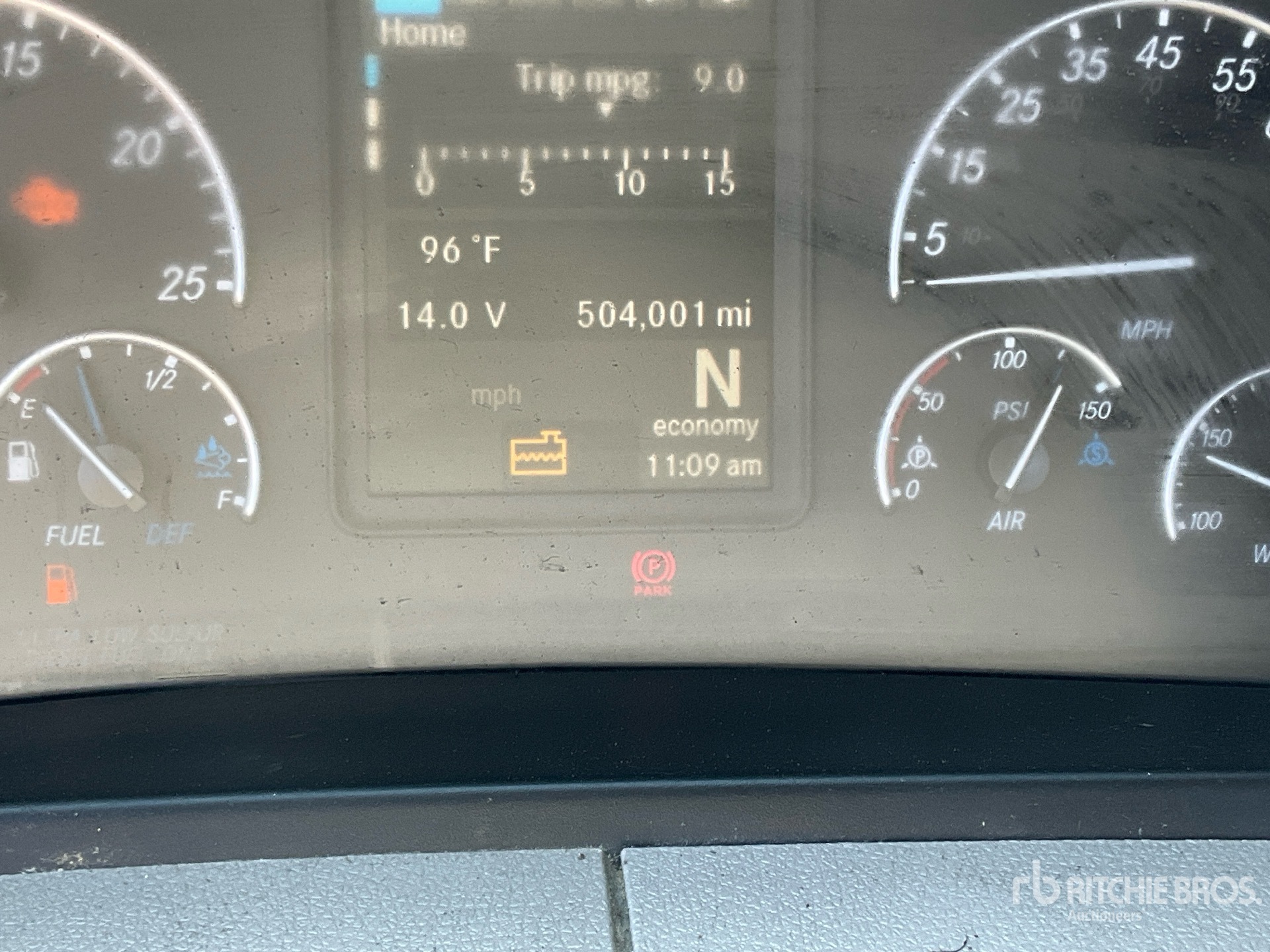 General Appearance with Hour Meter / Odometer