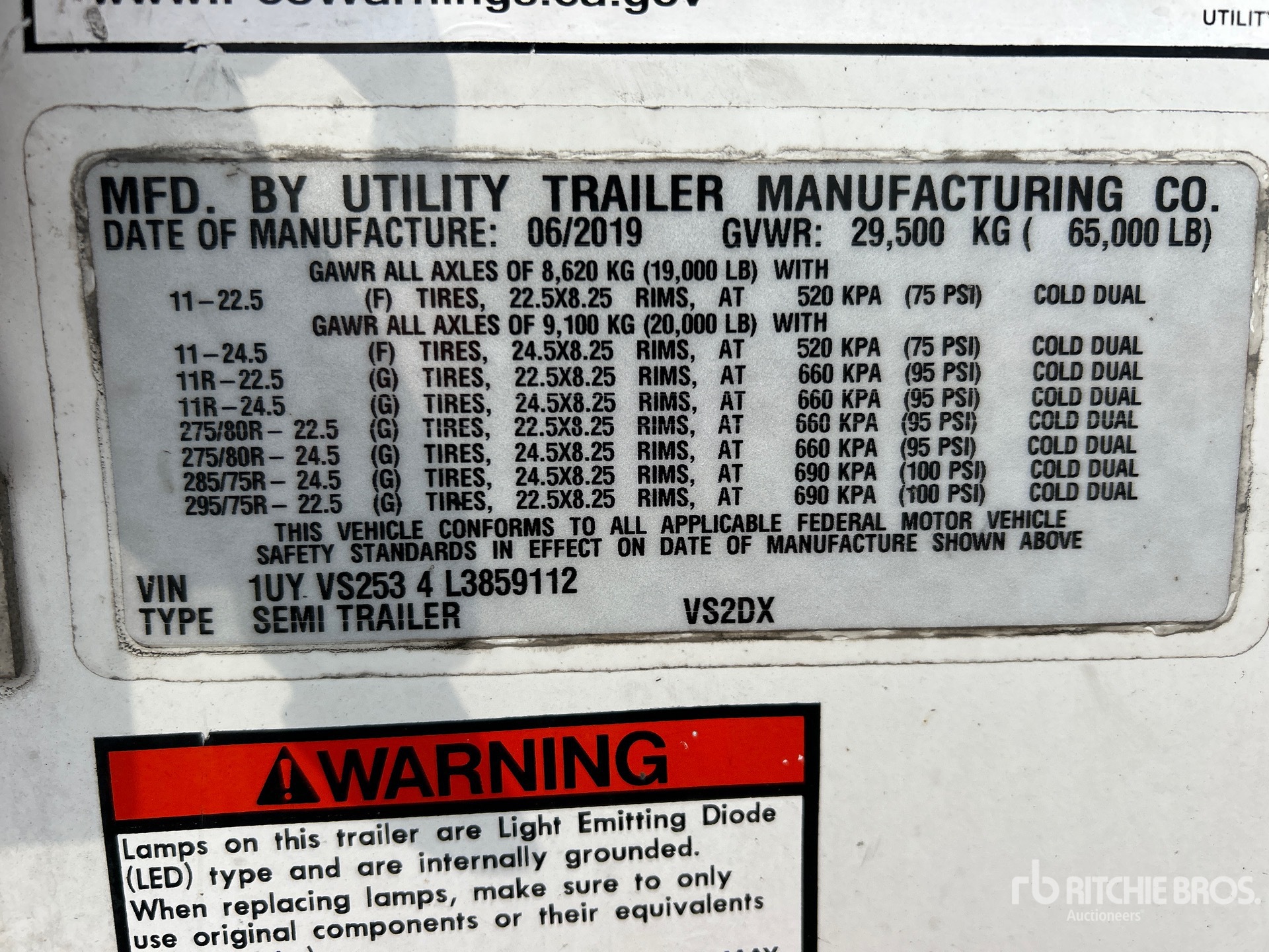 2020 Utility VS2DX
